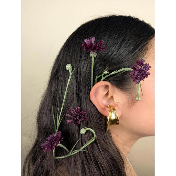 deadstock gold fill dutch ear cuffs - Picture 2 of 3